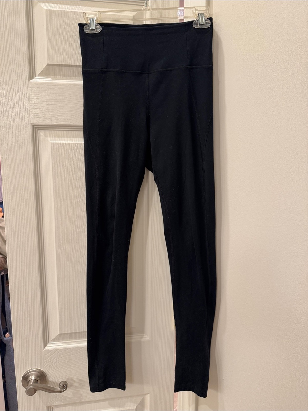 Girlfriend Collective Black High-Waist Leggings